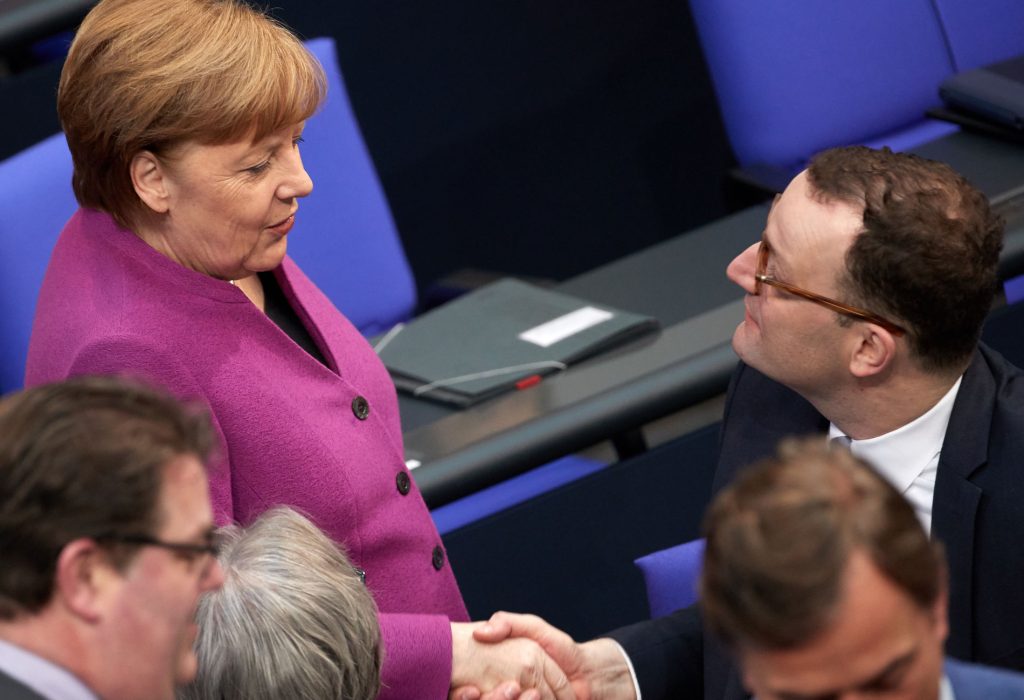 Jens Spahn as possible Health Minister