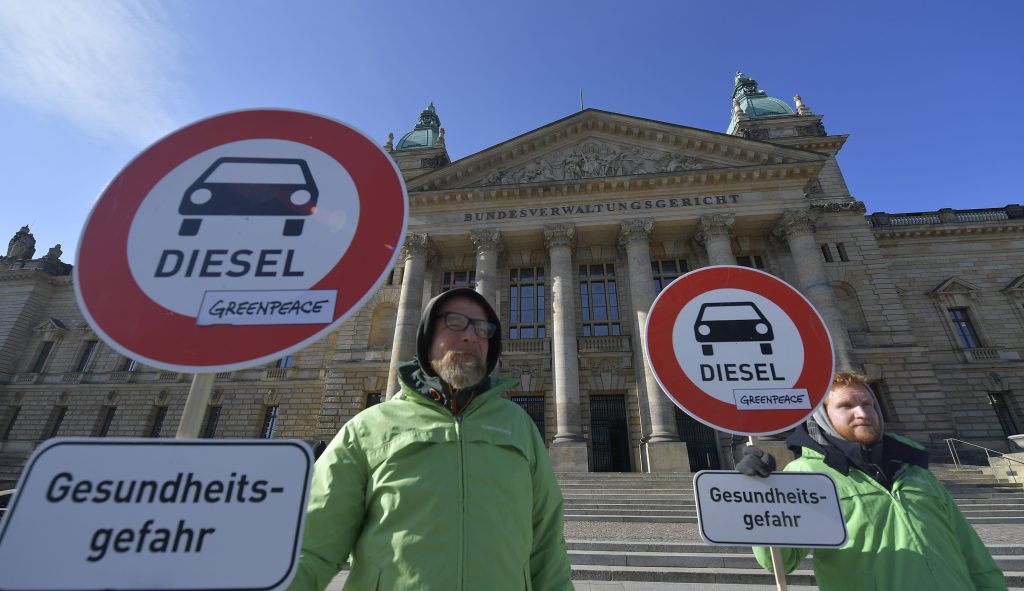 German Federal Administrative Court rules on possible Diesel car ban