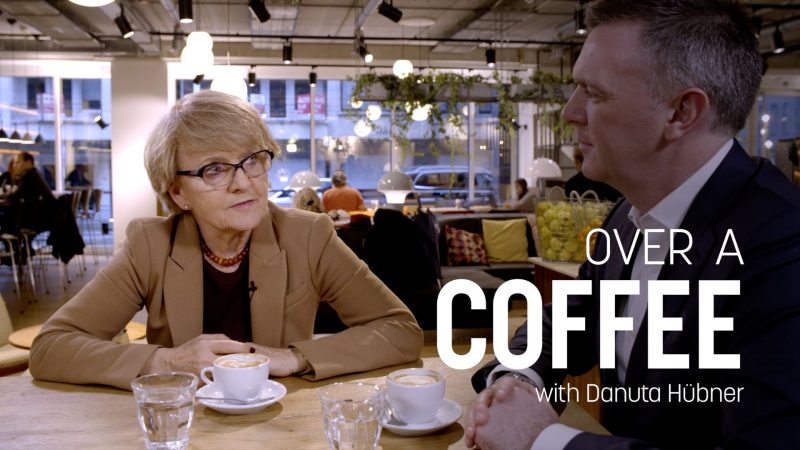 "Over A Coffee" mit der polnischen MEP Danuta Hübner