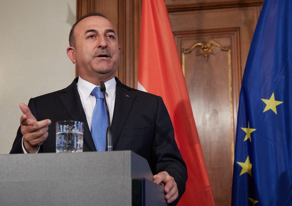 German Foreign Minister Gabriel meets Turkish counterpart Cavusoglu in Berlin