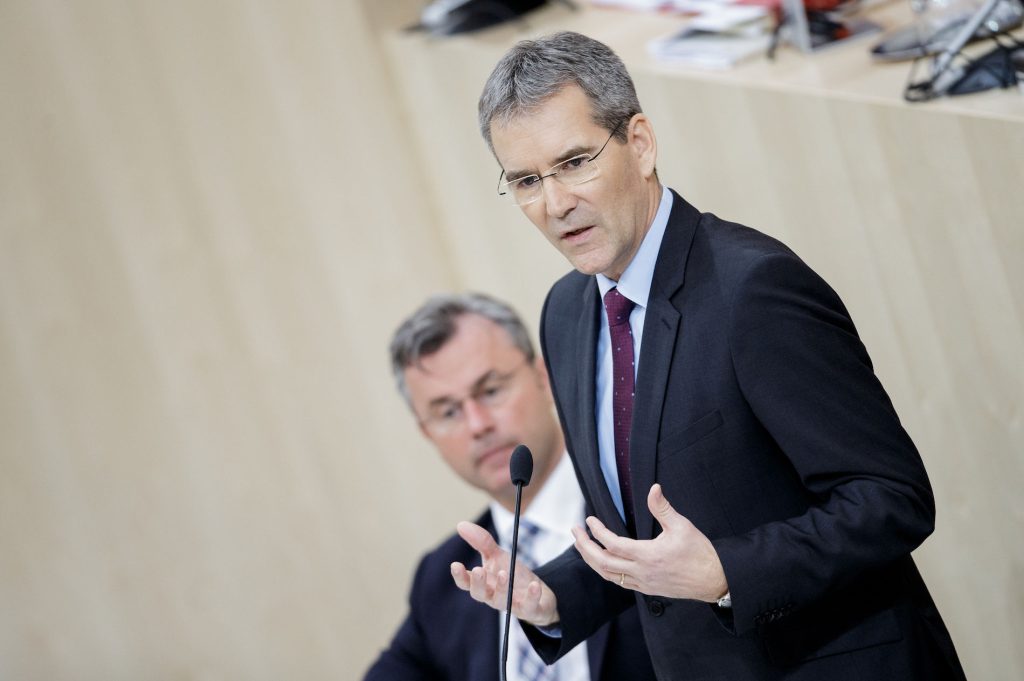 2018 Austrian budget presentation