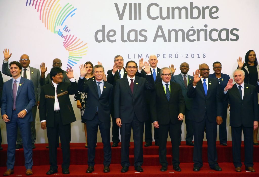 VIII Summit of the Americas in Lima