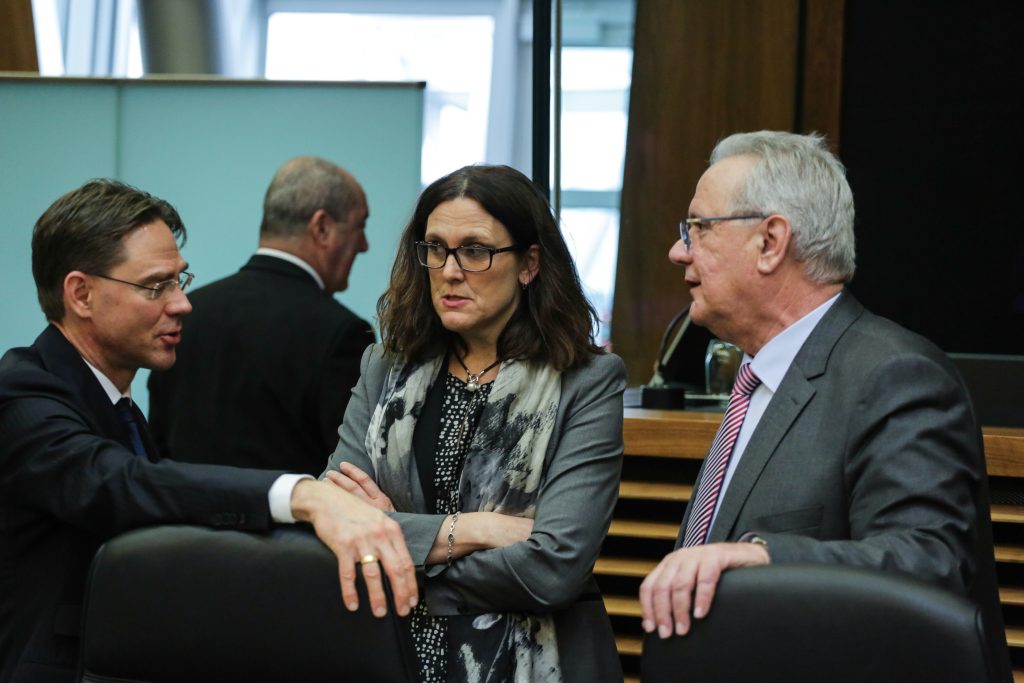 Weekly college meeting of the European Commission