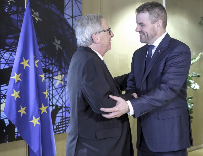 Juncker optimistisch über slowakischen Vorsitz der Visegrad-Länder