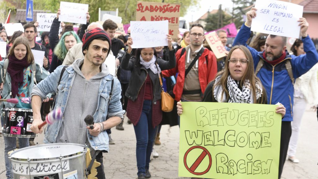 ProimmigrationprotestHungary