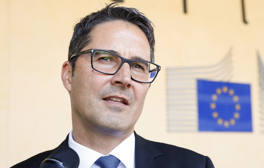Alessendro Fermi meets with Commissioner in Charge of Regional Policy, Corina Cretu