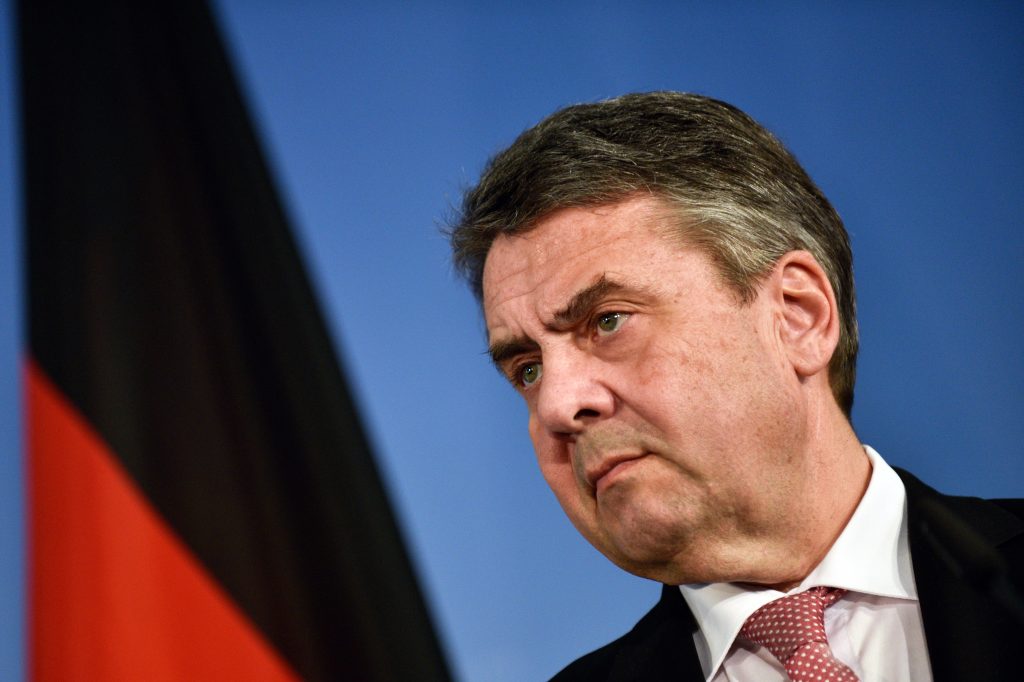 German Minister of Foreign Affairs Gabriel meets Foreign Minister of Bosnia and Herzegovina Crnadak