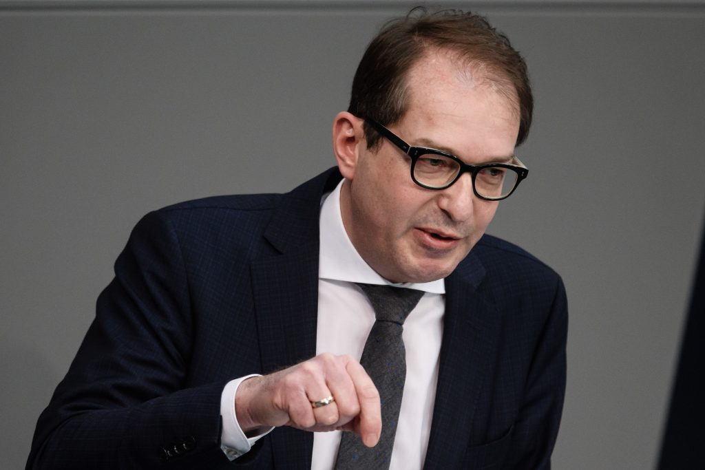 Merkel gives government declaration to German Bundestag