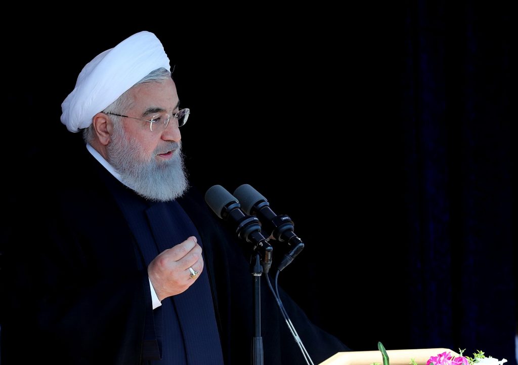 Iranian President Hassan Rouhani speaks on Nuclear deal
