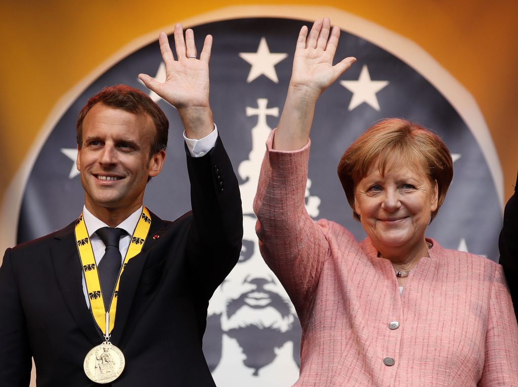 Charlemagne Prize for French President Emmanuel Macron
