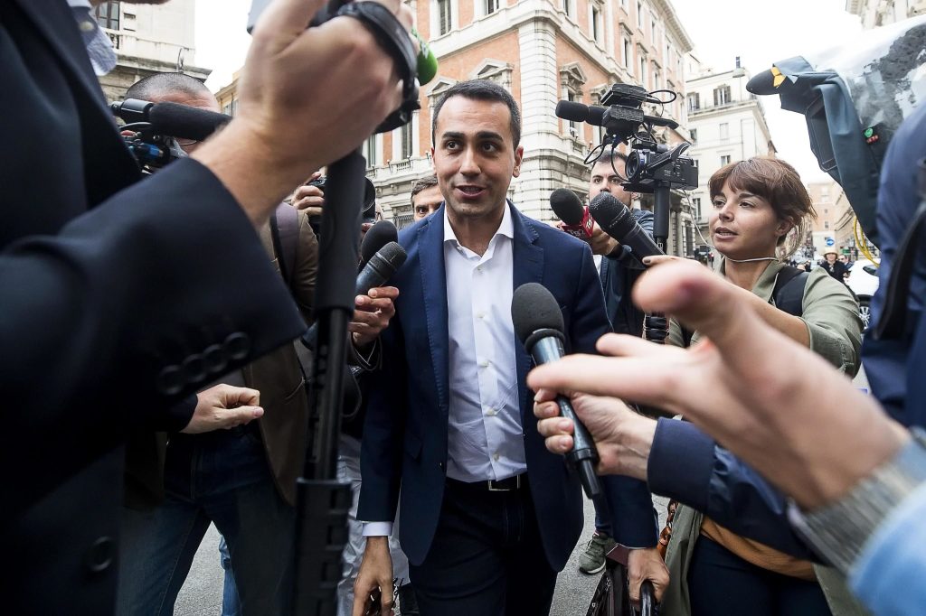 Italian Parties on Government formation