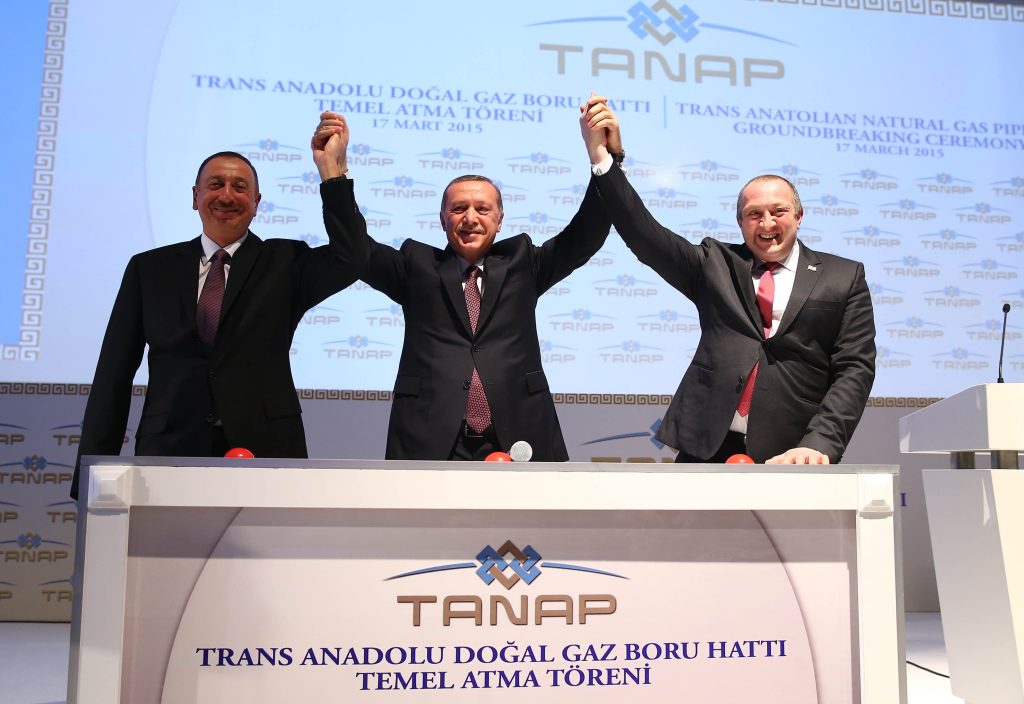 President of Azerbaijan Ilham Aliyev visits to Turkey