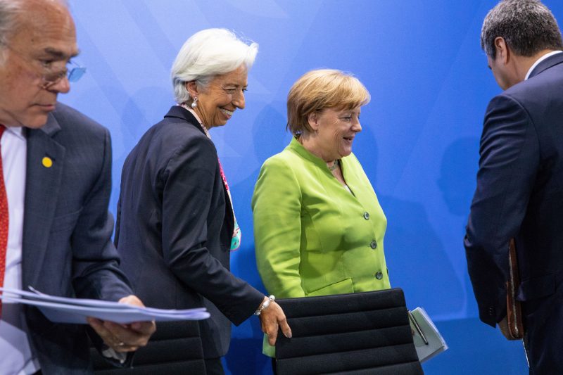 G7: Merkel und Lagarde beschwichtigen