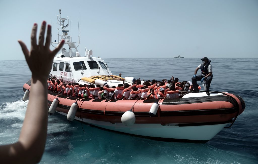 Rescue vessel Aquarius stuck in Mediterranean