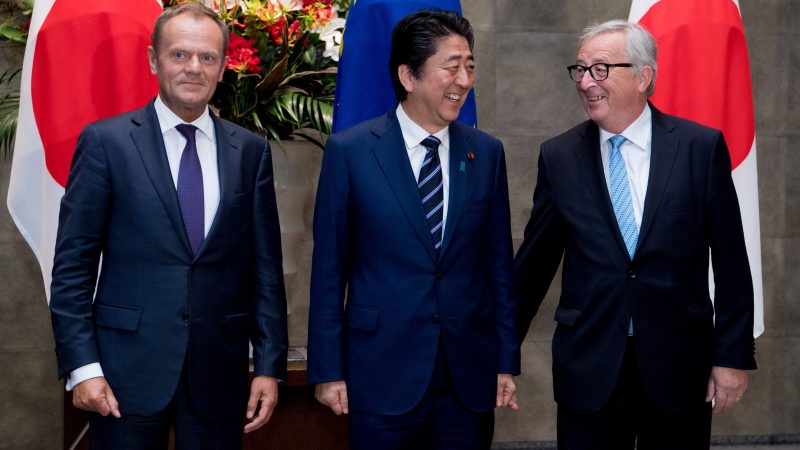 EU-Japan-Gipfel: Tokios Angst vor Washington