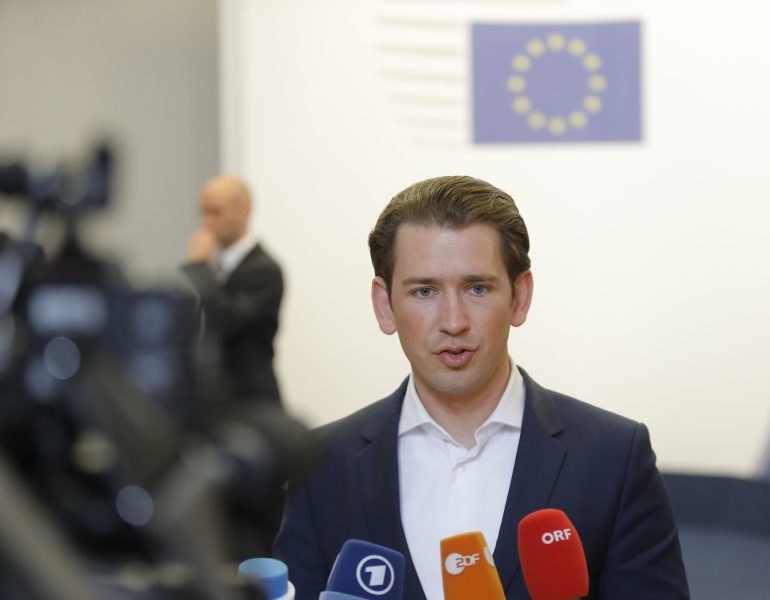 Kurz verlangt gesundes Selbstbewusstsein der EU