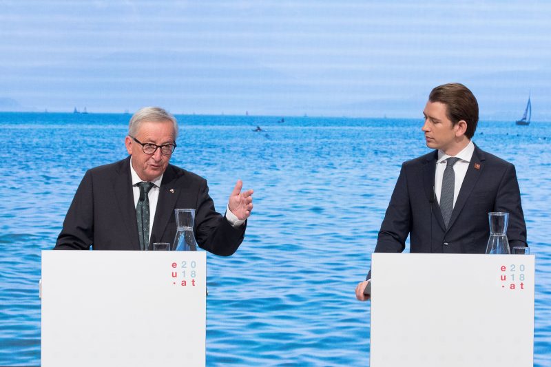 Antrittsbesuch der Kommission in Österreich