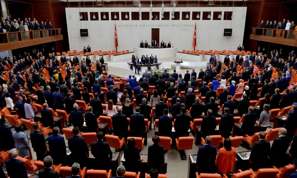 Legislative Year of the 27th Term and oath ceremony at Grand National Assembly