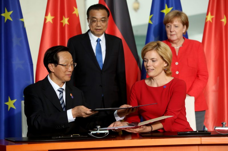 Deutschland und China sichern sich massive Investitionen zu