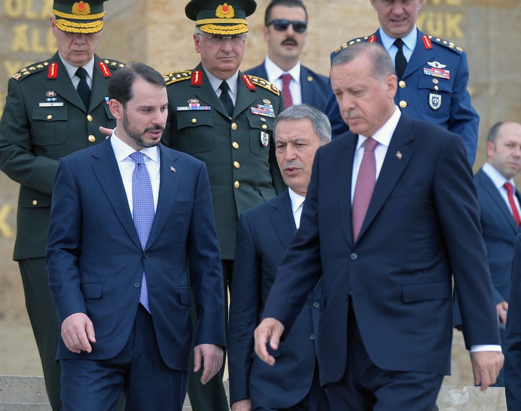 Turkish President Recep Tayyip Erdogan and ministers visit Mustafa Kemal Ataturk mausoleum