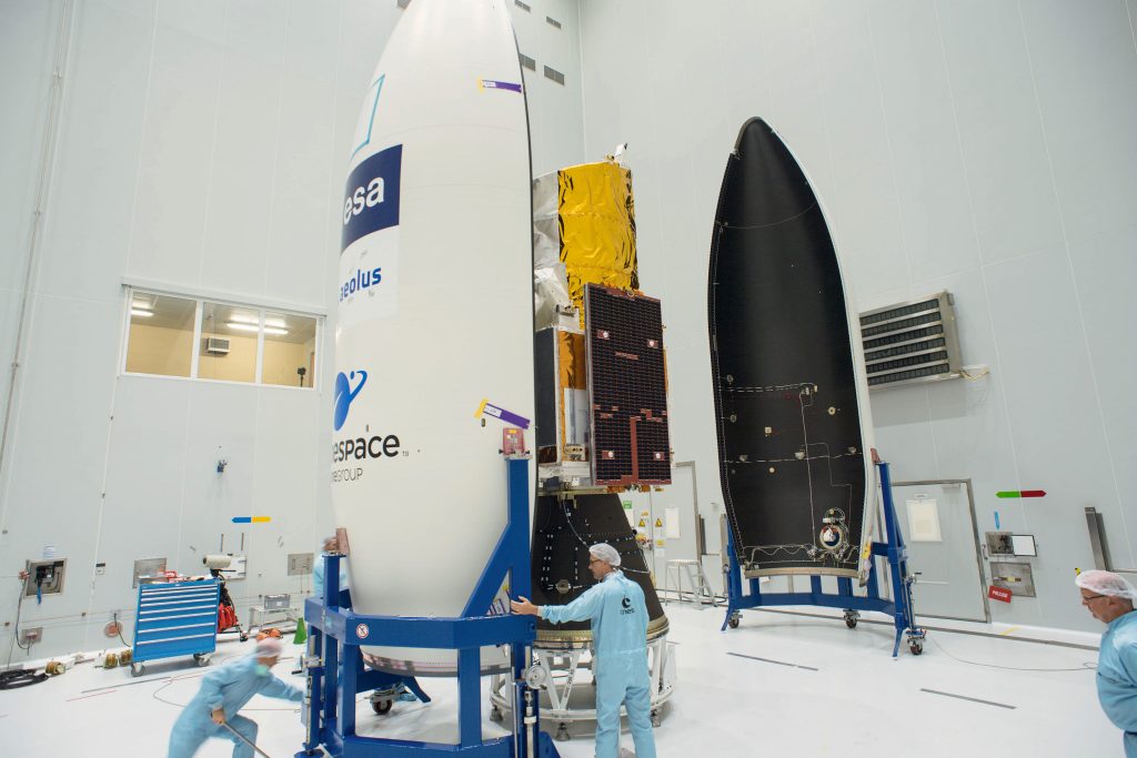 ESA’s Aeolus satellite launch preparations