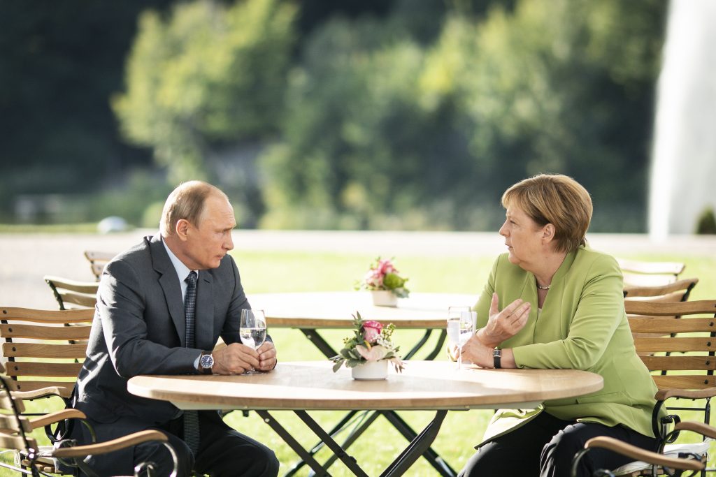 Russian President Vladimir Putin visits Berlin