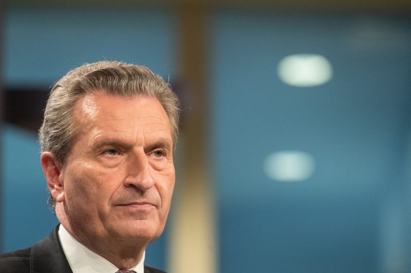 Oettinger: Einige EU-Staaten wollen nicht mehr zahlen