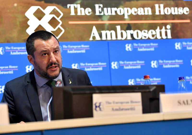 Salvini will den Schulterschluss mit der EVP