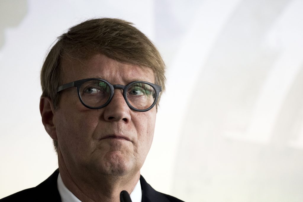 Press conference at the Deutsche Bahn