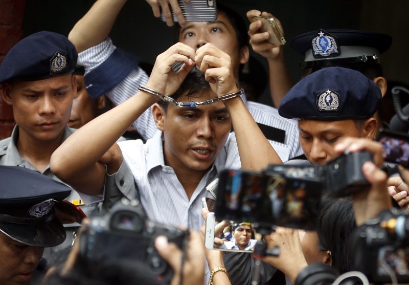 Journalisten in Myanmar zu sieben Jahren Haft verurteilt