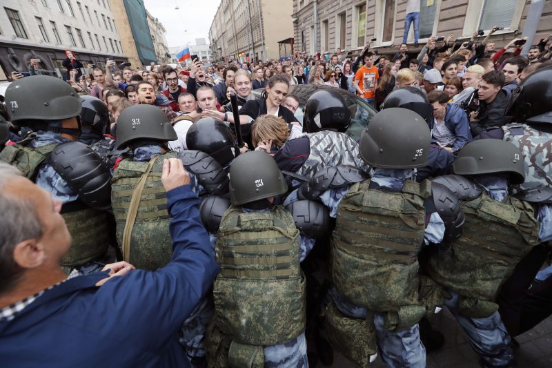 Massive Proteste gegen Rentenreform in Russland