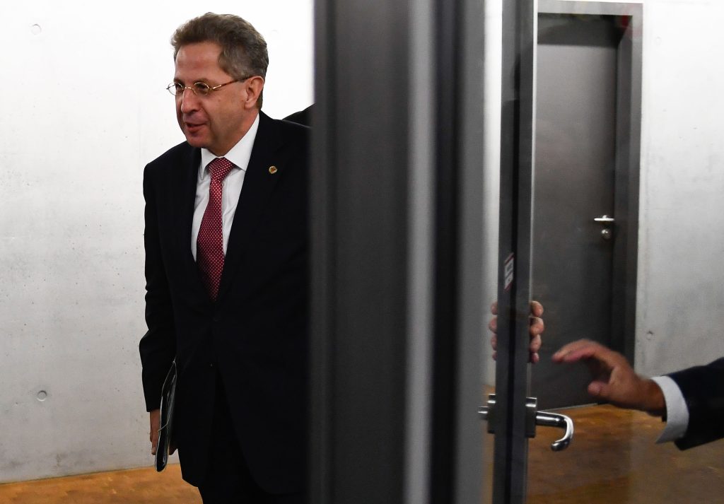 Hans-Georg Maassen under pressure for Chemnitz remarks