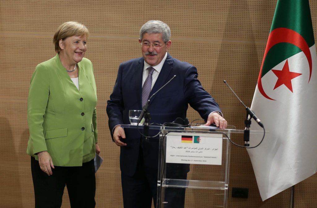 Angela Merkel in Algeria