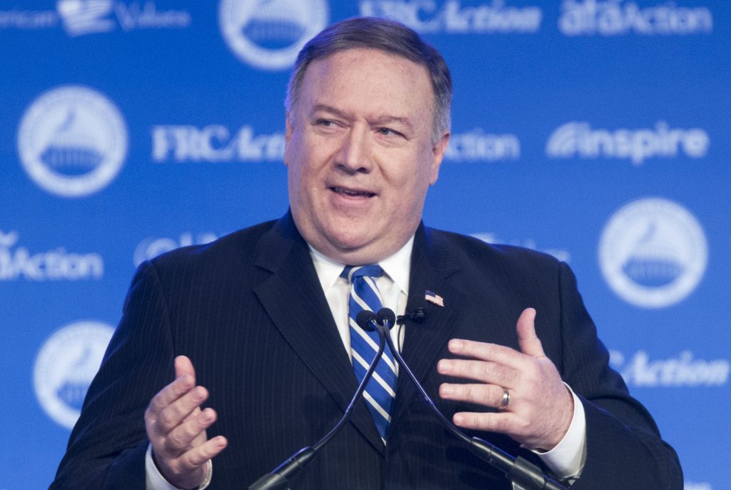 US Secretary of State Mike Pompeo