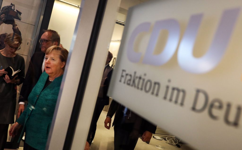 CDU/CSU faction meeting