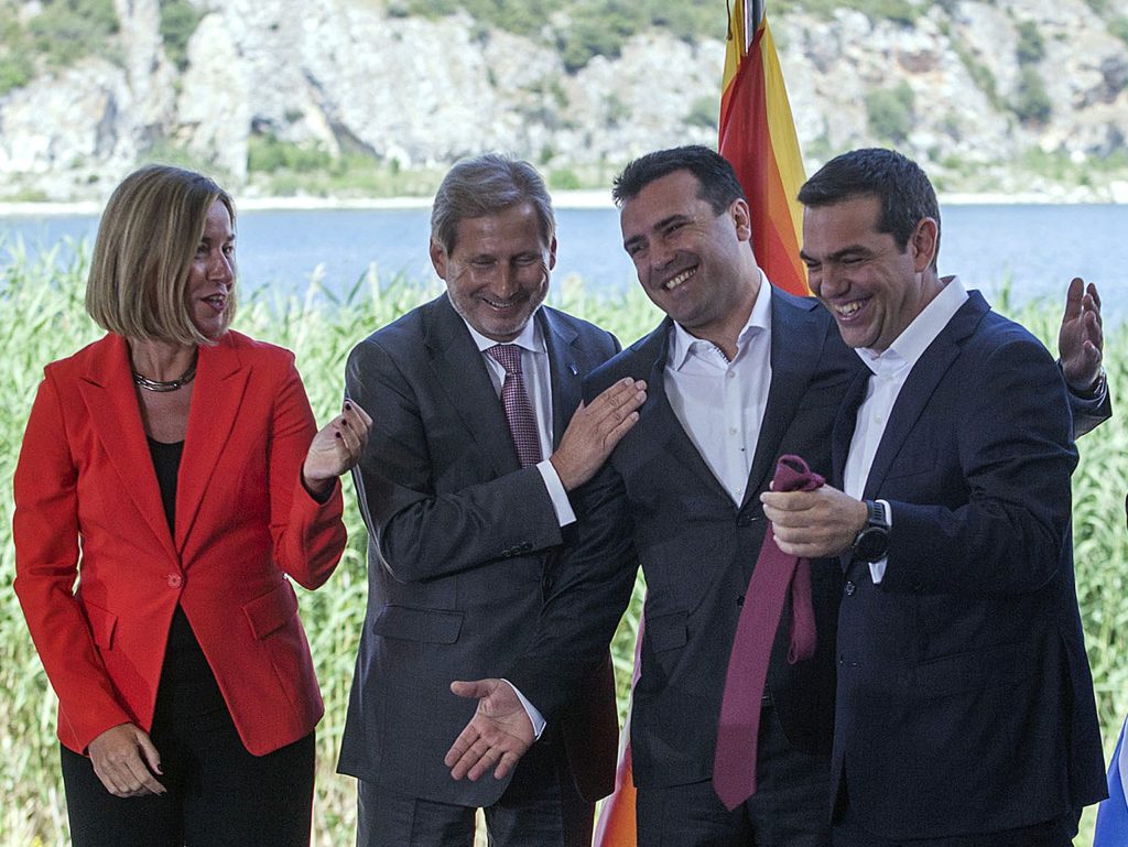 Historic agreement between Greece and FYROM on name dispute