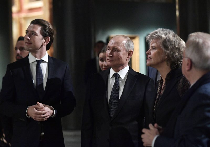 Kurz zu Besuch in Moskau