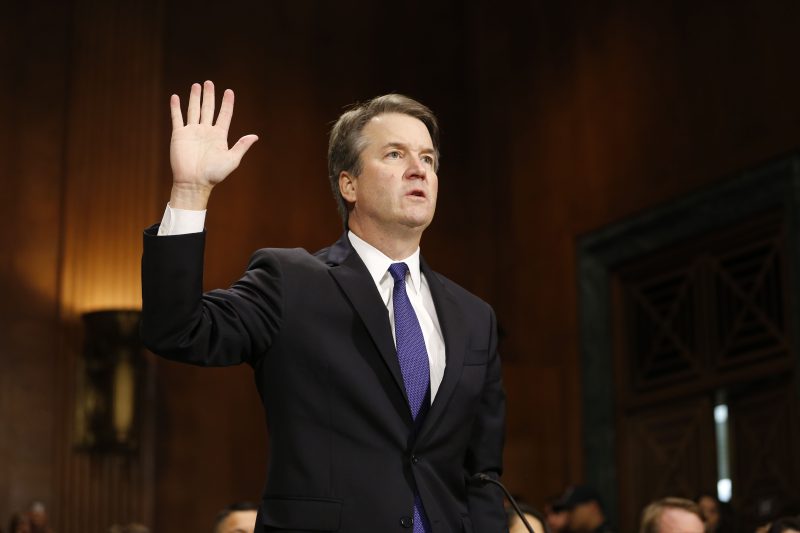 Kavanaugh gegen alle Widerstände vereidigt