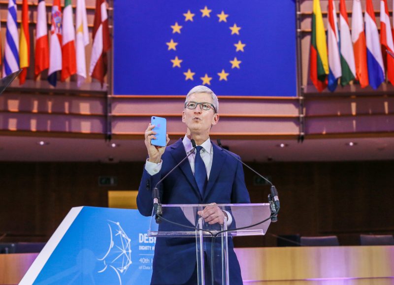 Apple-CEO: USA sollten beim Datenschutz "dem Beispiel der EU" folgen