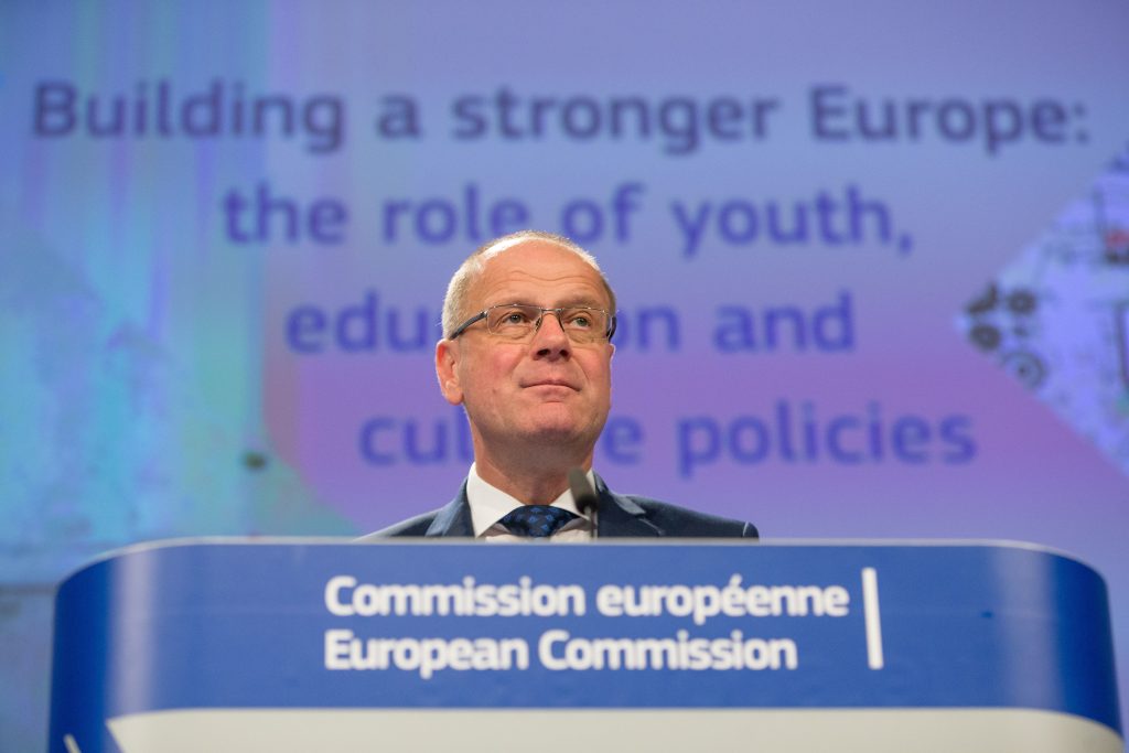 Press conference on new initiatives to build a European Education Area and the New Agenda for Culture in Brussels