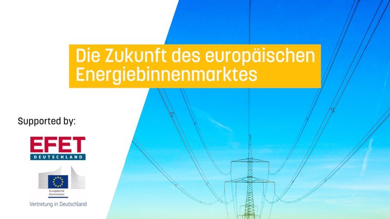 Die Zukunft des europäischen Energiebinnenmarktes