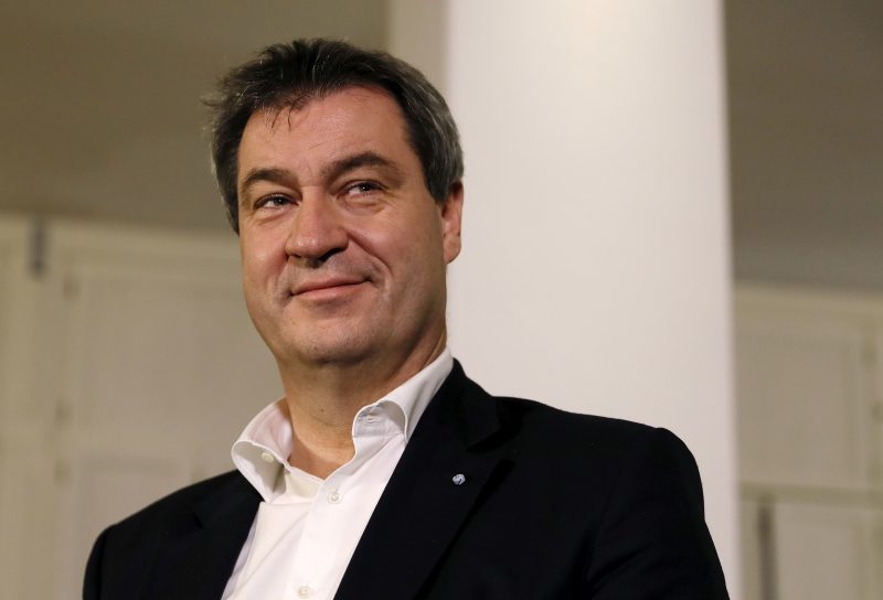 Söder als Ministerpräsident Bayerns angenommen