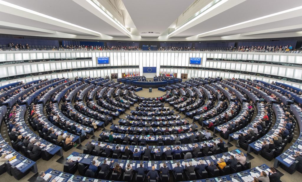 European Parliament in Strasbourg