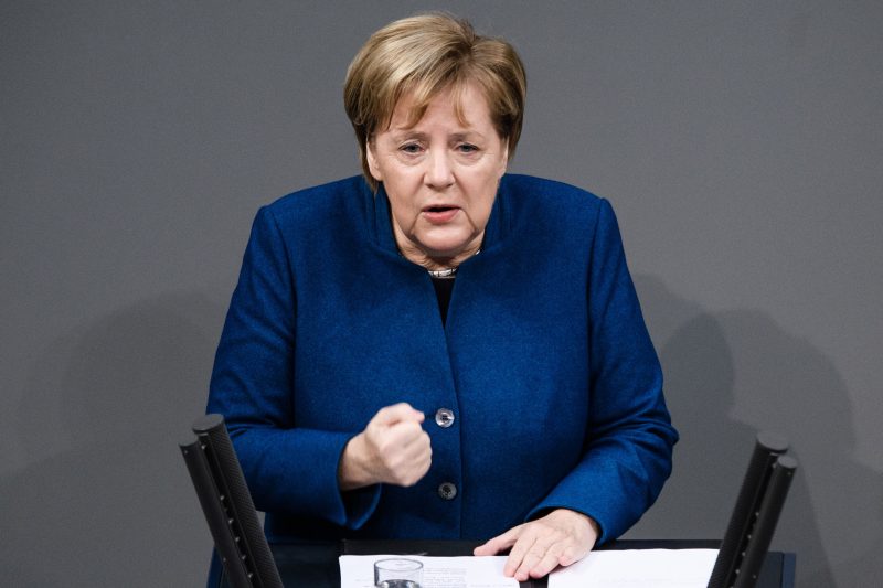 Die befreite und kämpferische Kanzlerin