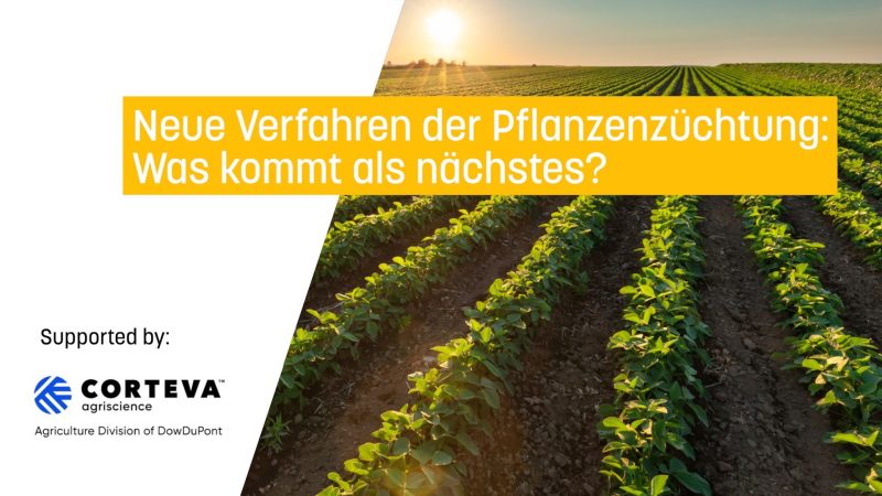 Neue Verfahren der Pflanzenzüchtung: Was kommt als nächstes?