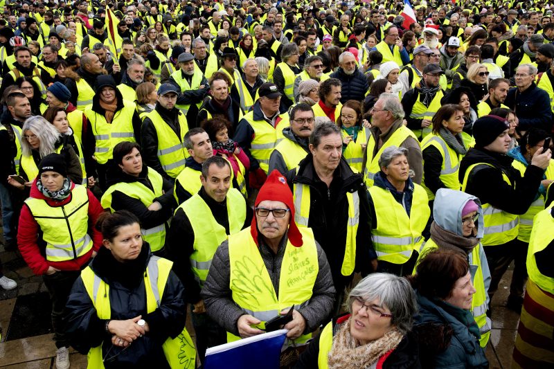 Dritte "Gelbwesten"-Liste für Europawahlen angekündigt