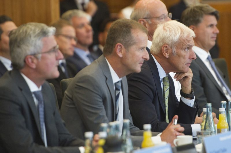 Deutsche Automanager treffen US-Präsident Trump