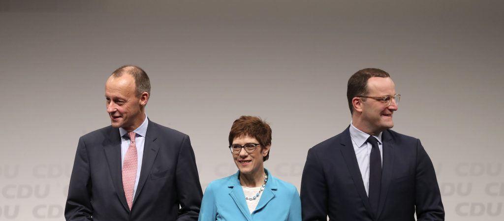 CDU candidates campaign rally