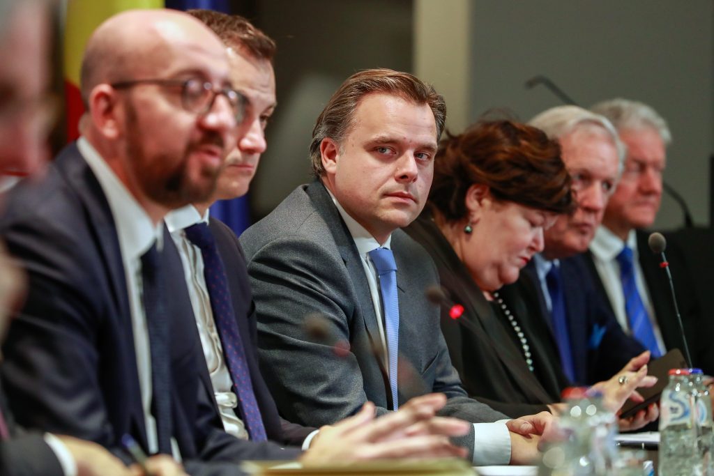 Belgian Prime Minister Charles Michel reshuffles cabinet