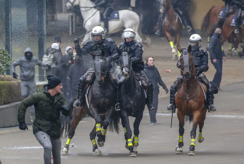 Randale bei Protest gegen UN-Migrationspakt in Brüssel
